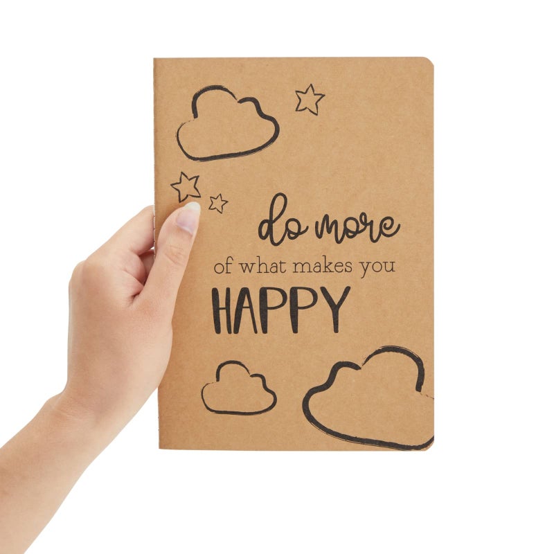 Paper Junkie Inspirational Notebooks Set - 8 Pack A5 (5.8 x 8.3 in) Kraft Paper Lined - Bulk Journals for School & Office - Teacher Essentials & Note-Taking - Image 3